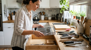How to organise kitchen drawers