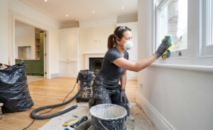 After builders cleaning