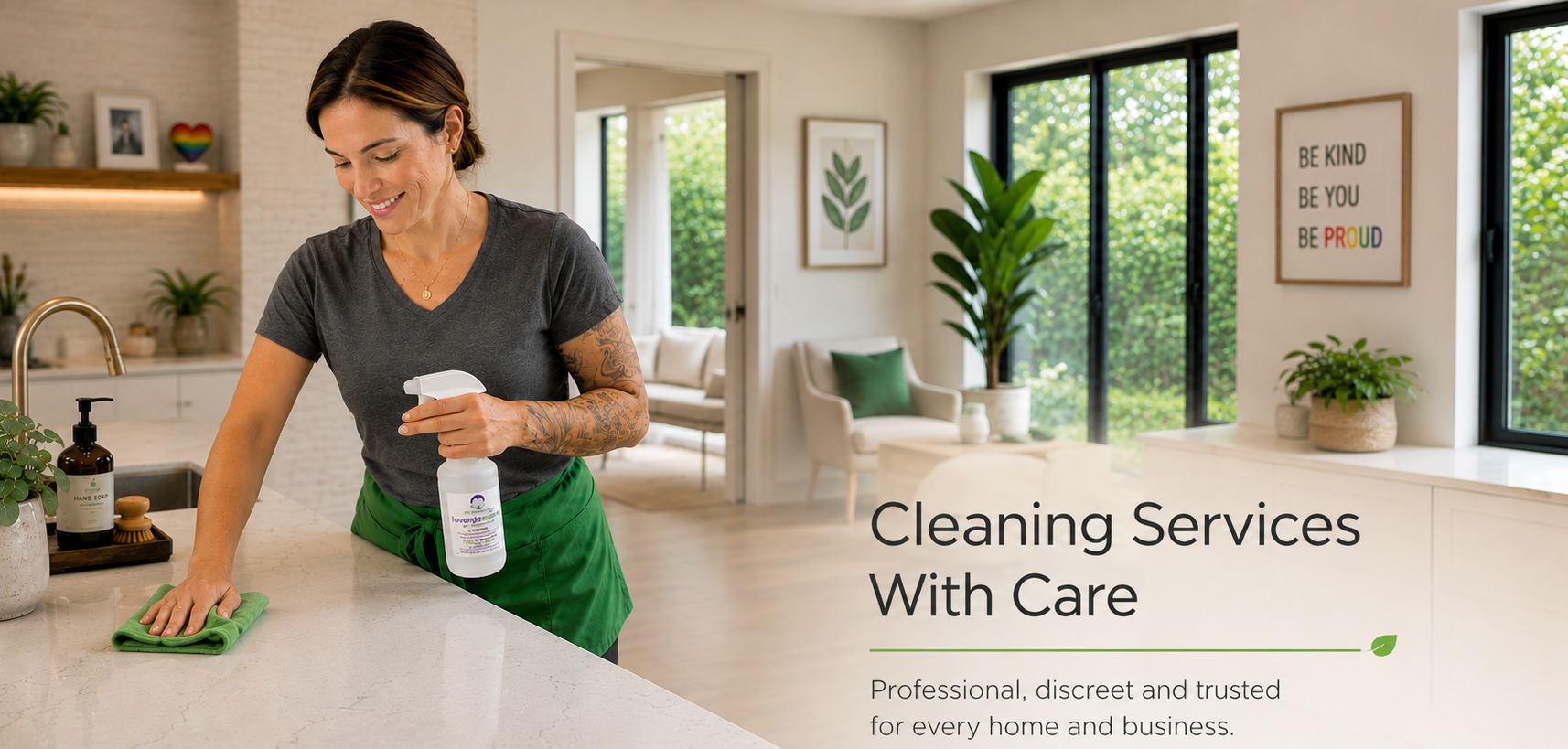 LGBTQ friendly cleaning services Beck and Call
