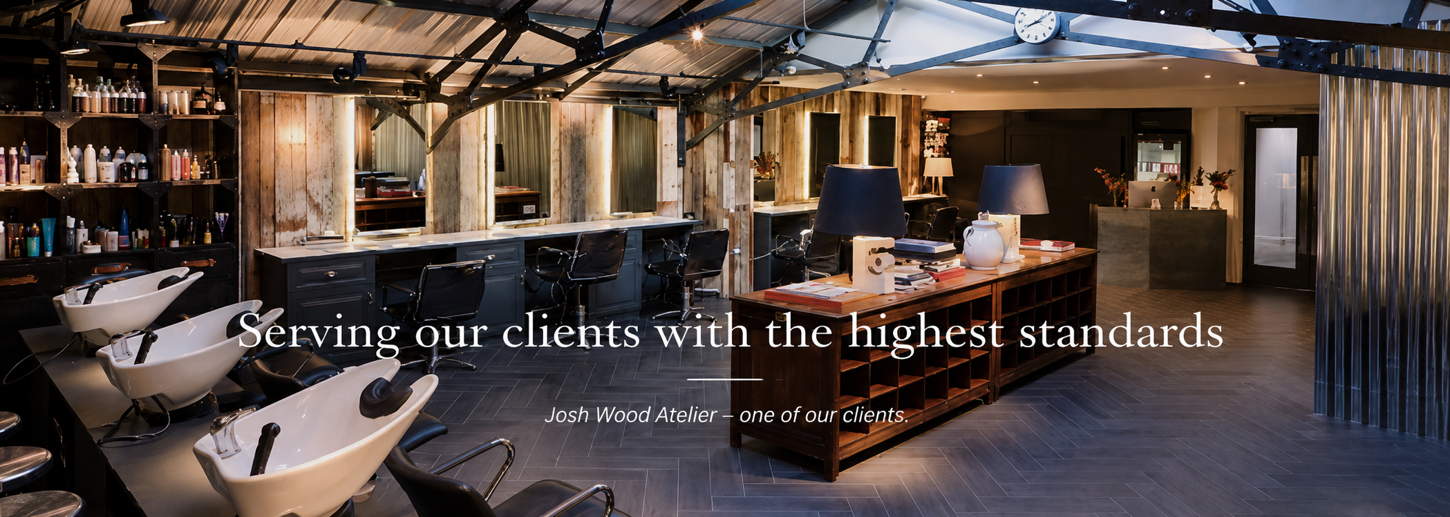 Beck and Call Cleaners in a hair and beauty salon in chelsea