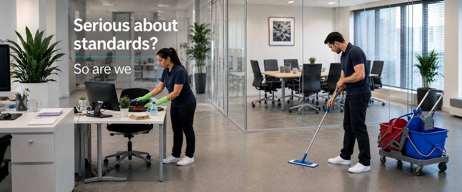 Commercial and office cleaning London Beck and Call