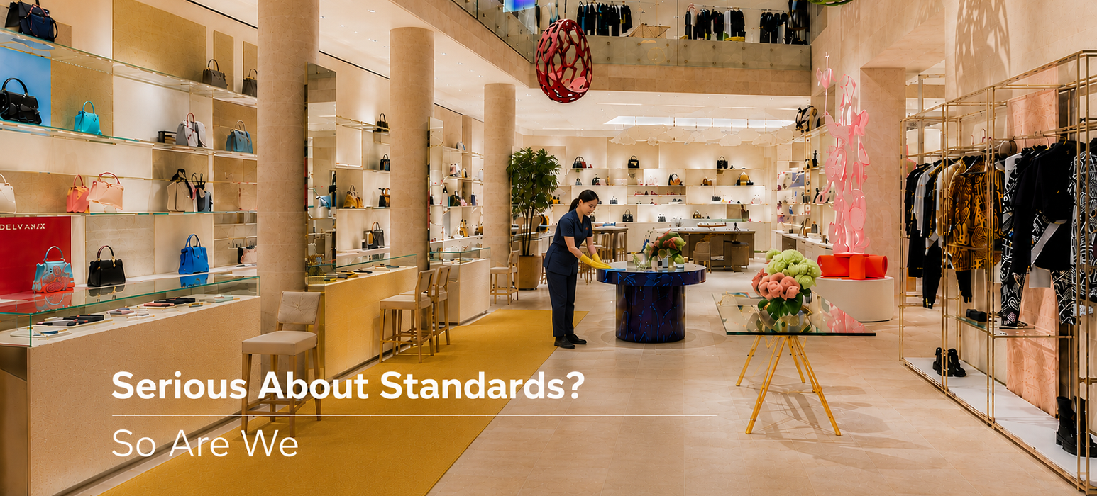 London Shop Retail Cleaning Services Beck and CAll