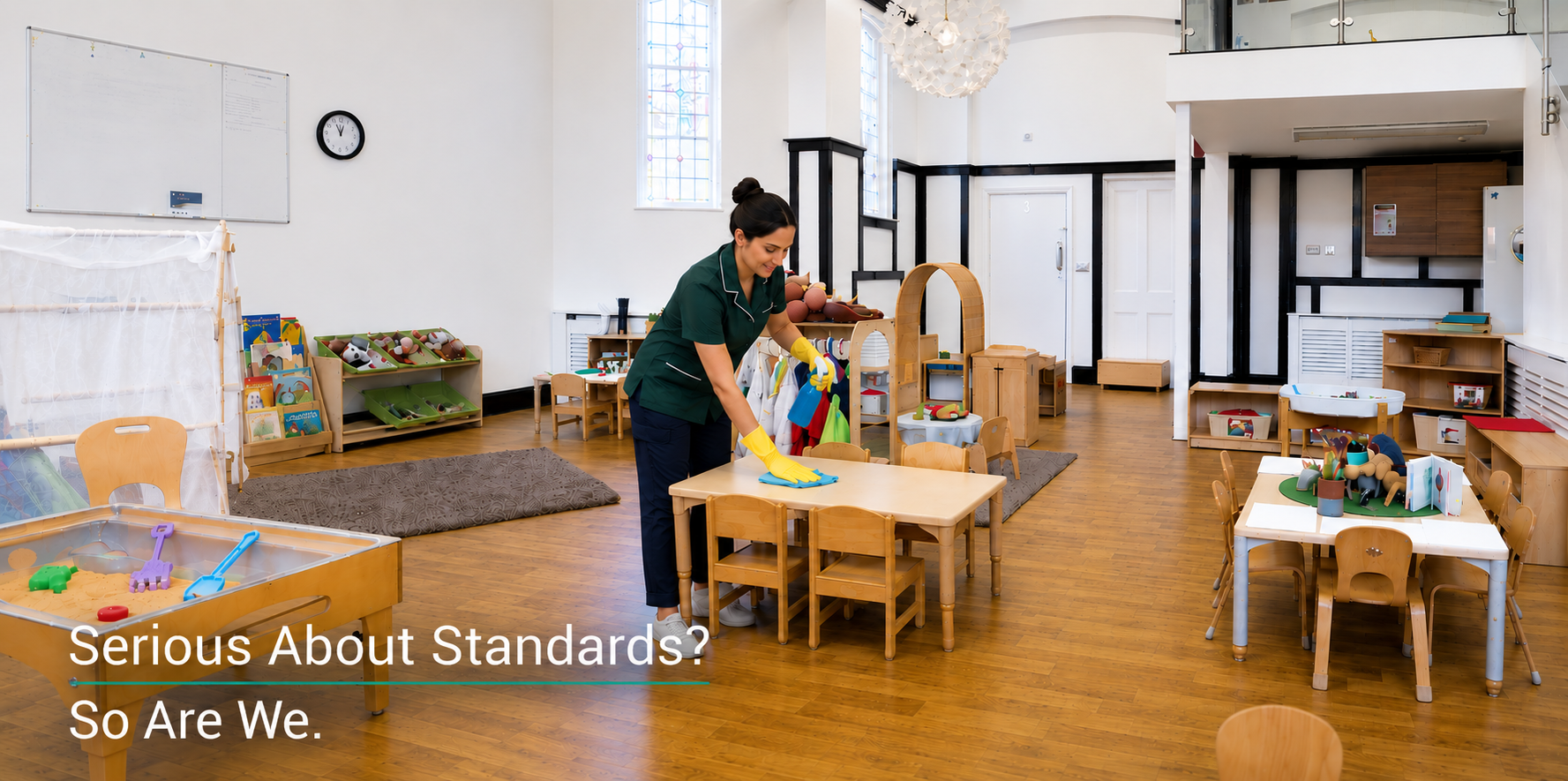 Nursery and School Cleaning